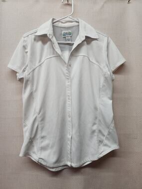 Guide's Choice White Vented Button Down Shirt